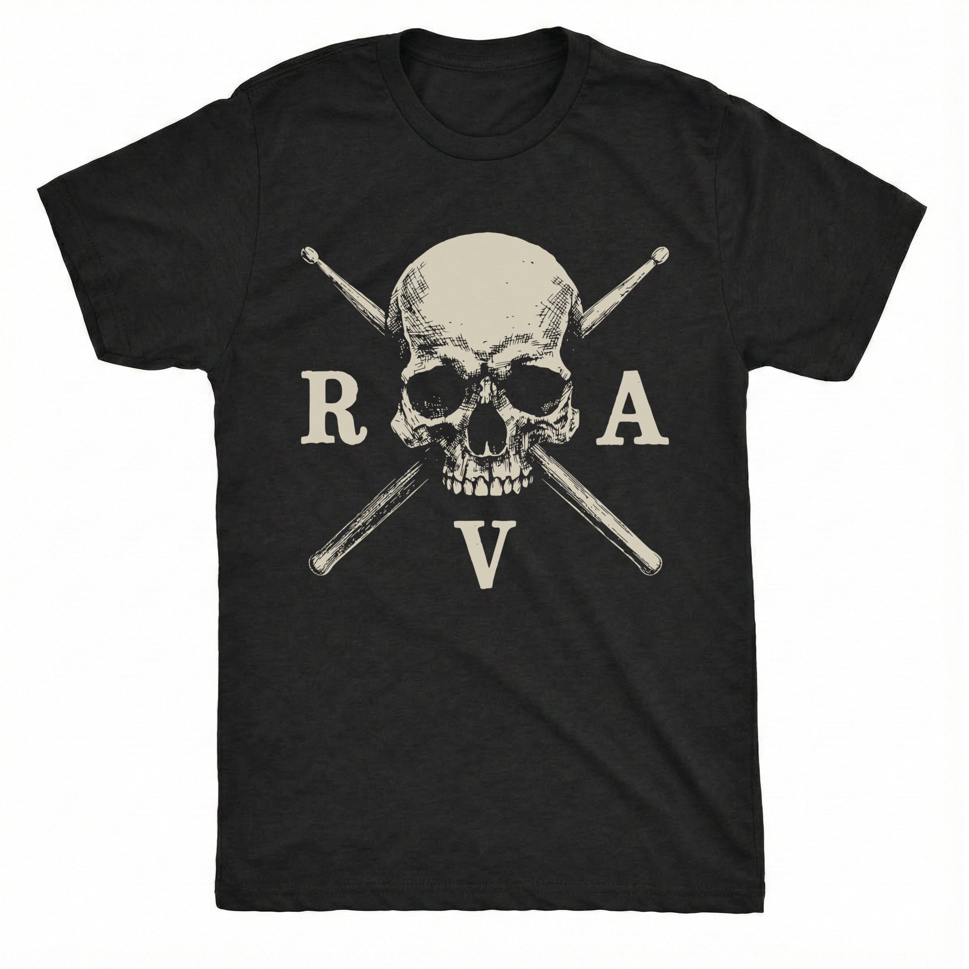 RVA Cross Tee Black Mockup