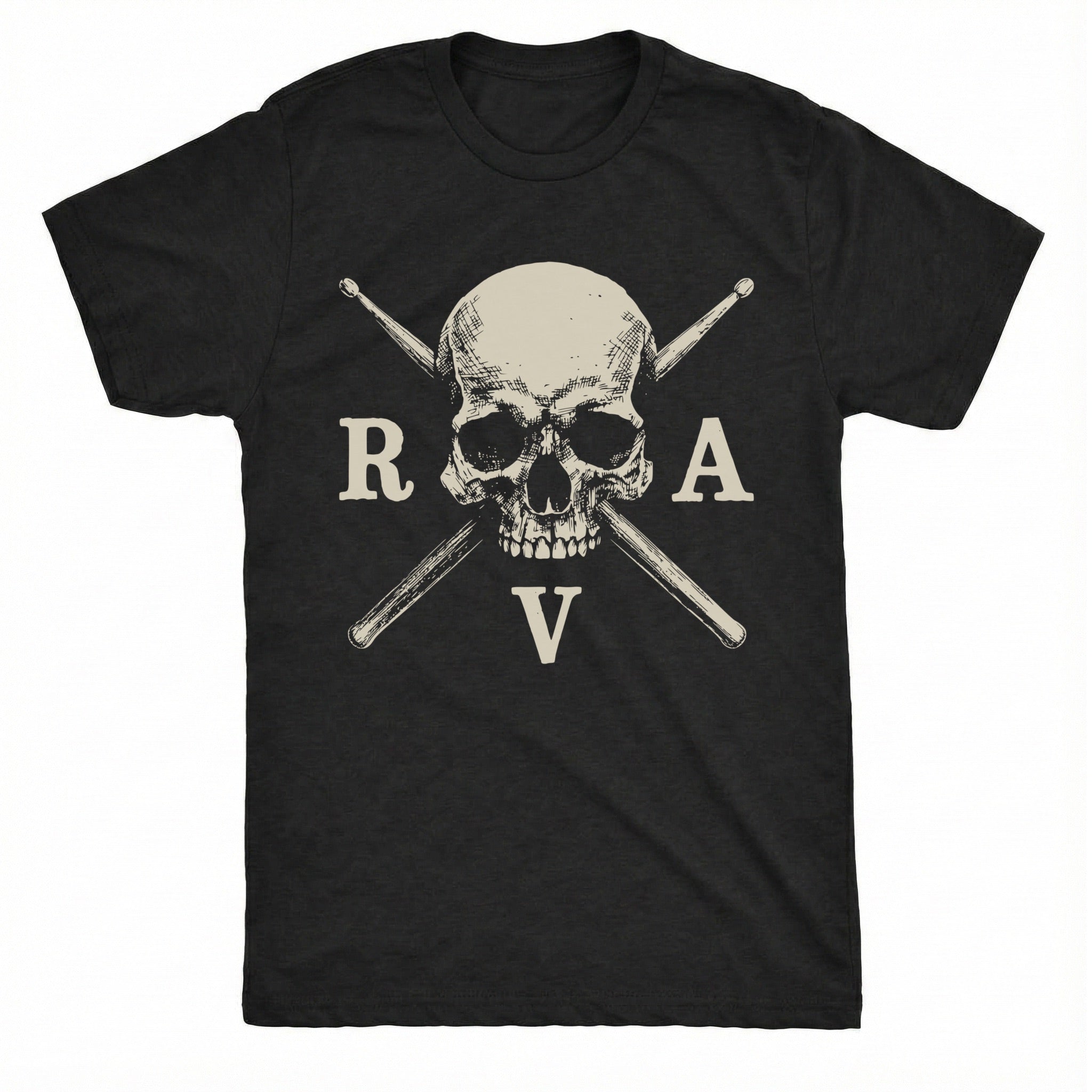 RVA Cross Tee Black Mockup