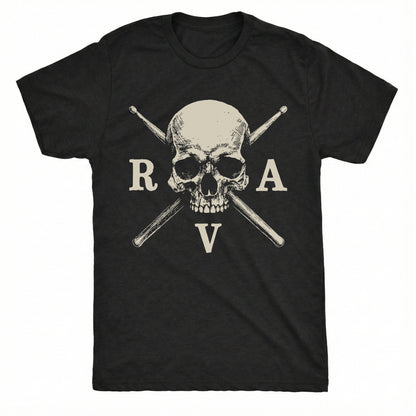 RVA Cross Tee Black Mockup