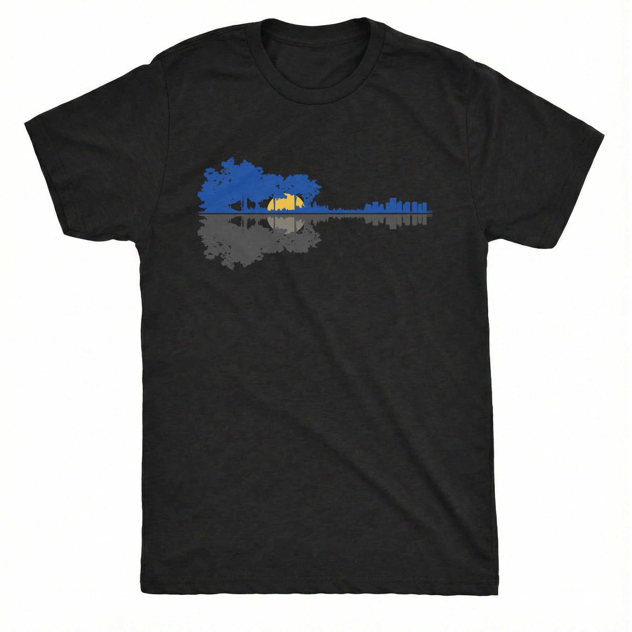 RVA Reflection Tee Black Mockup