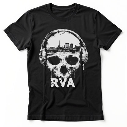 RVA Skull T-Shirt | Classic Tee Black
