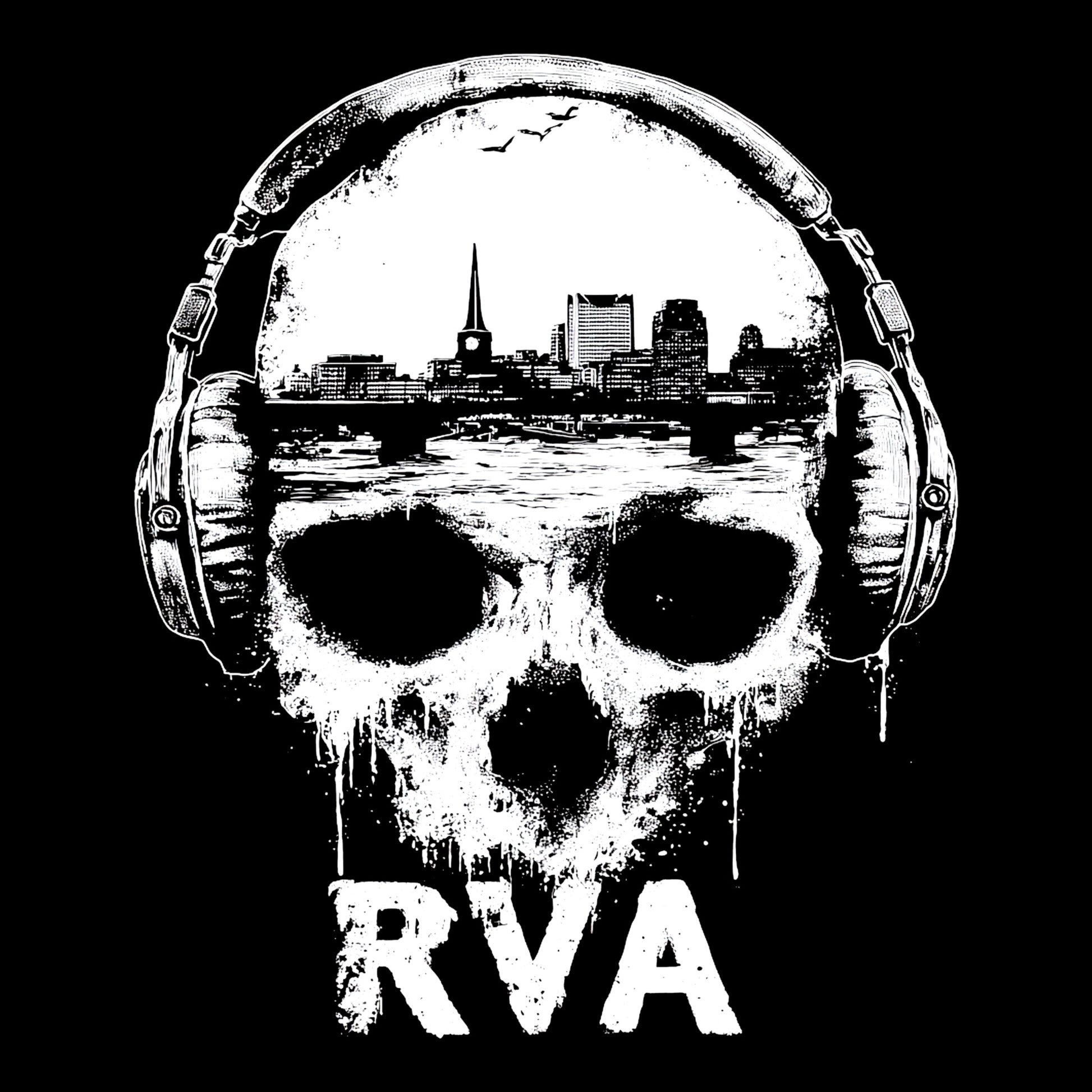 RVA Skull T-Shirt Design