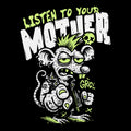 Rat Advice Tee Black Design