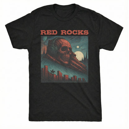 Red Rocks T-Shirt | Classic Tee Black