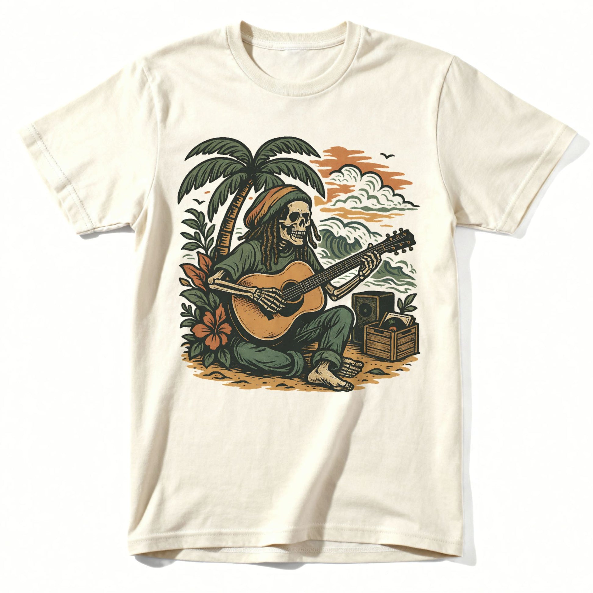 Reggae Riddim T-shirt | Comfort Colors® 1717 Natural