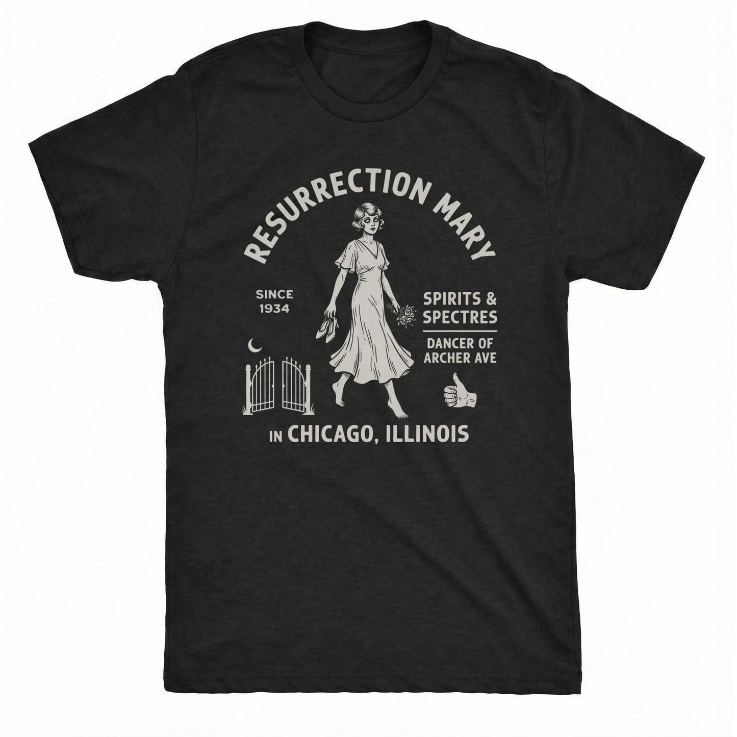 Resurrection Mary Tee | Classic Tee Black