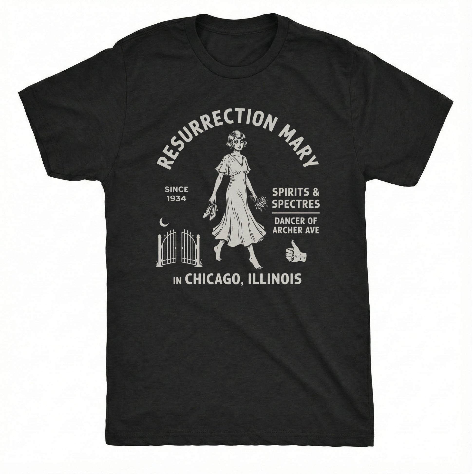 Resurrection Mary Tee | Classic Tee Black