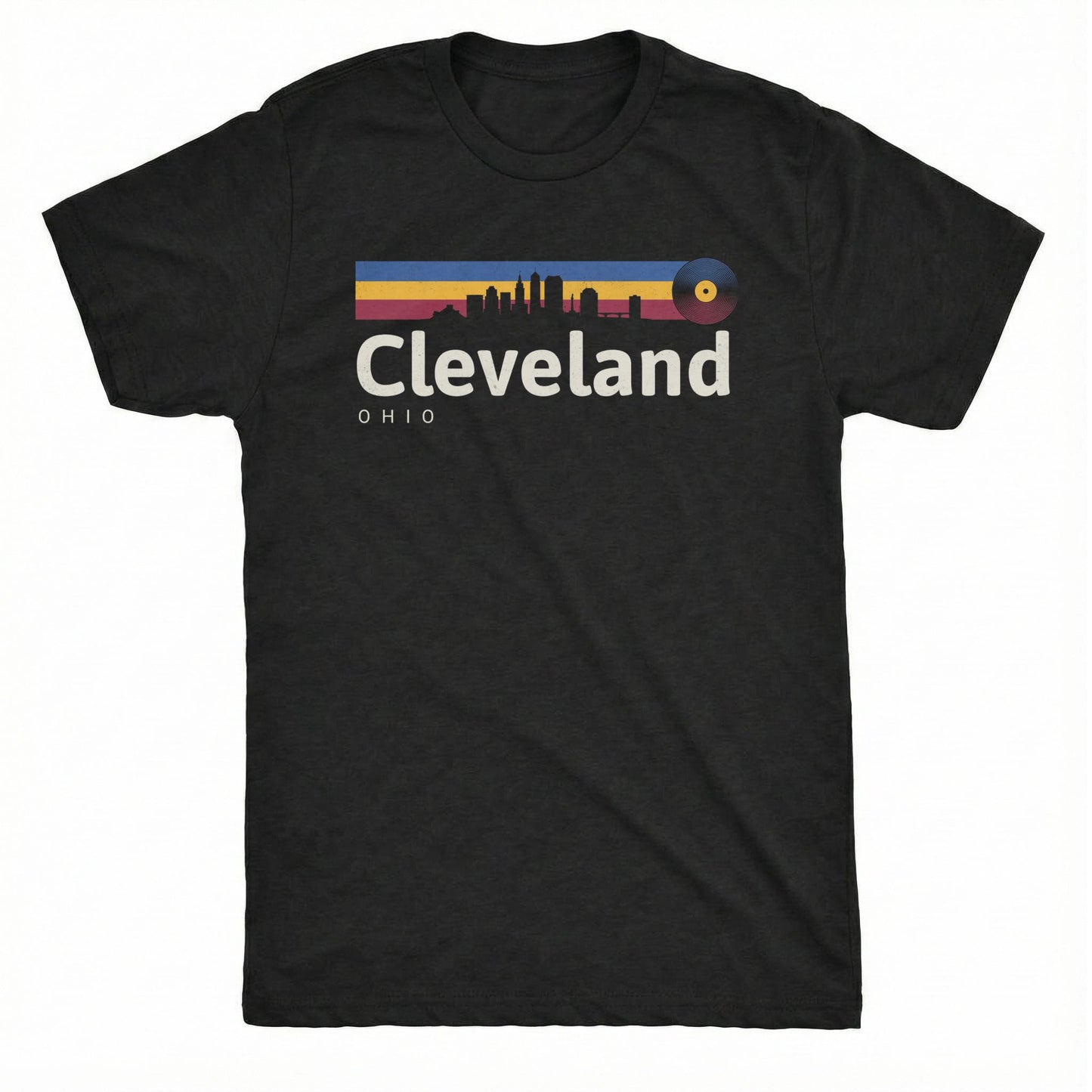 Retro Cle Tee | Classic Tee Black