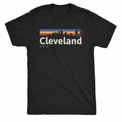 Retro Cle Tee | Classic Tee Black