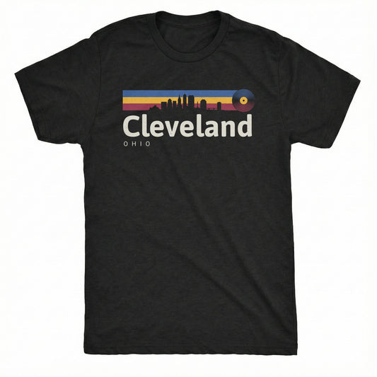 Retro Cle Tee | Classic Tee Black