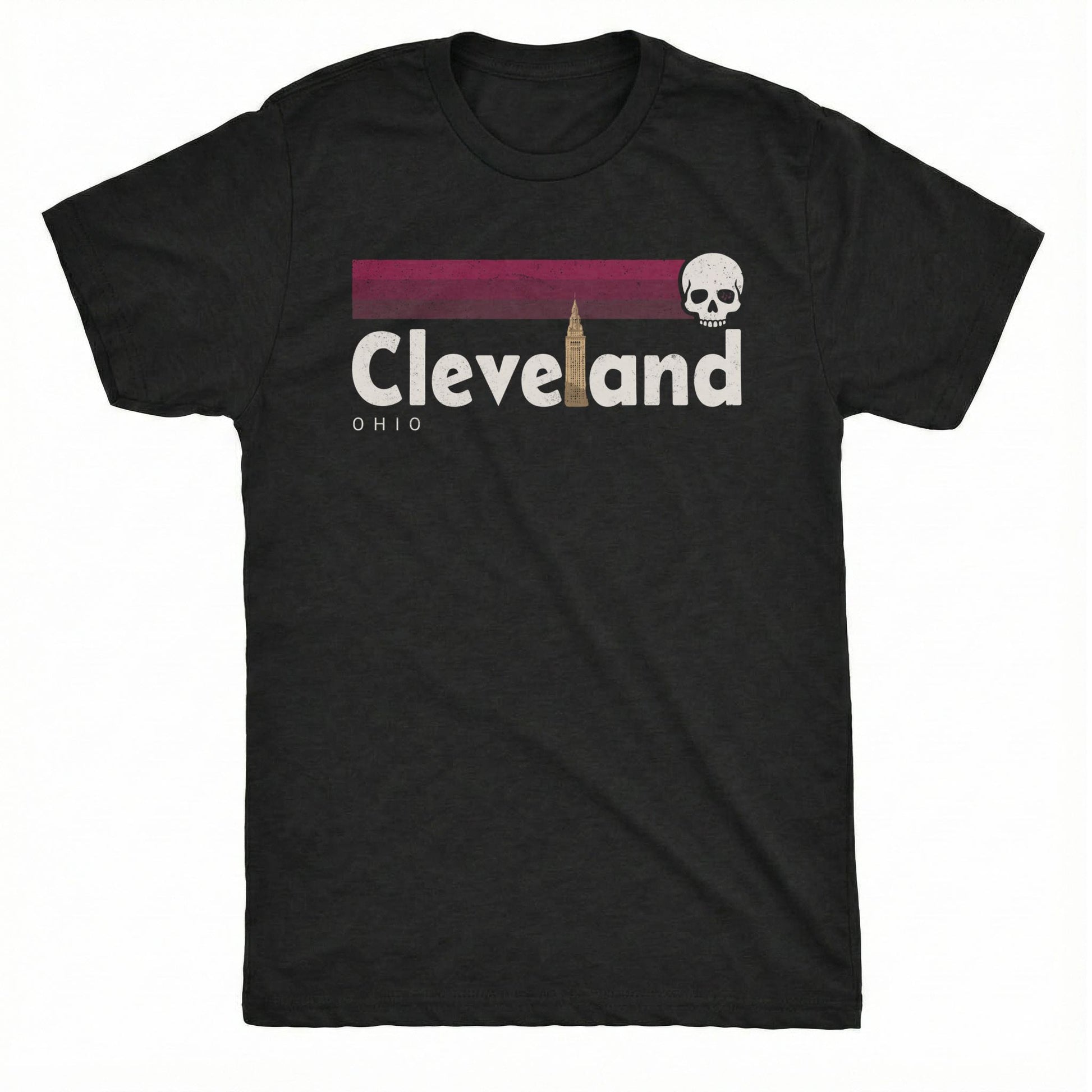 Retro Cleveland Tee | Classic Tee Black