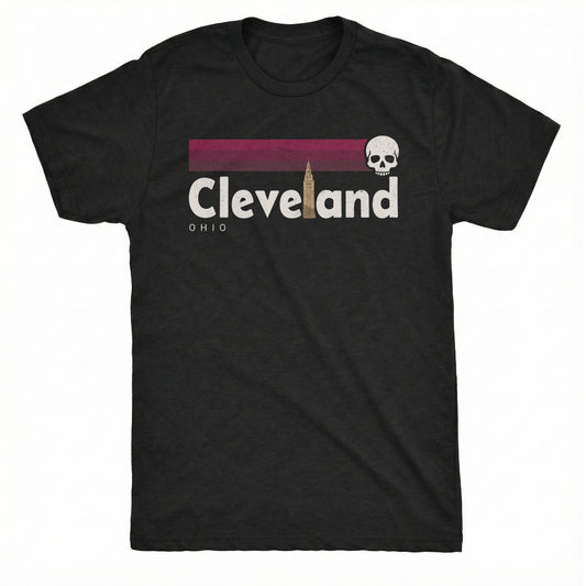 Retro Cleveland Tee | Classic Tee Black