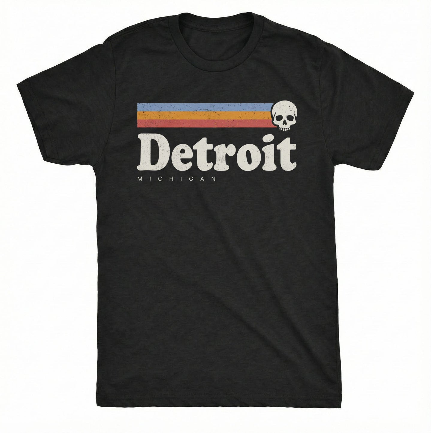 Retro Detroit Tee | Classic Tee Black