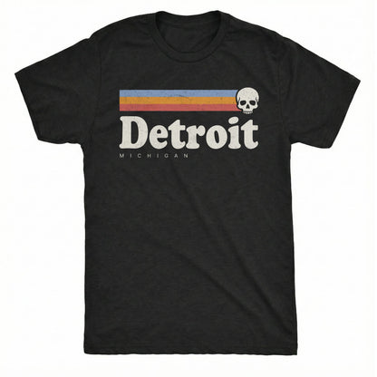 Retro Detroit Tee | Classic Tee Black