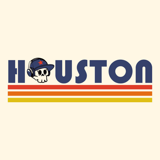 Retro Houston Tee Natural Design