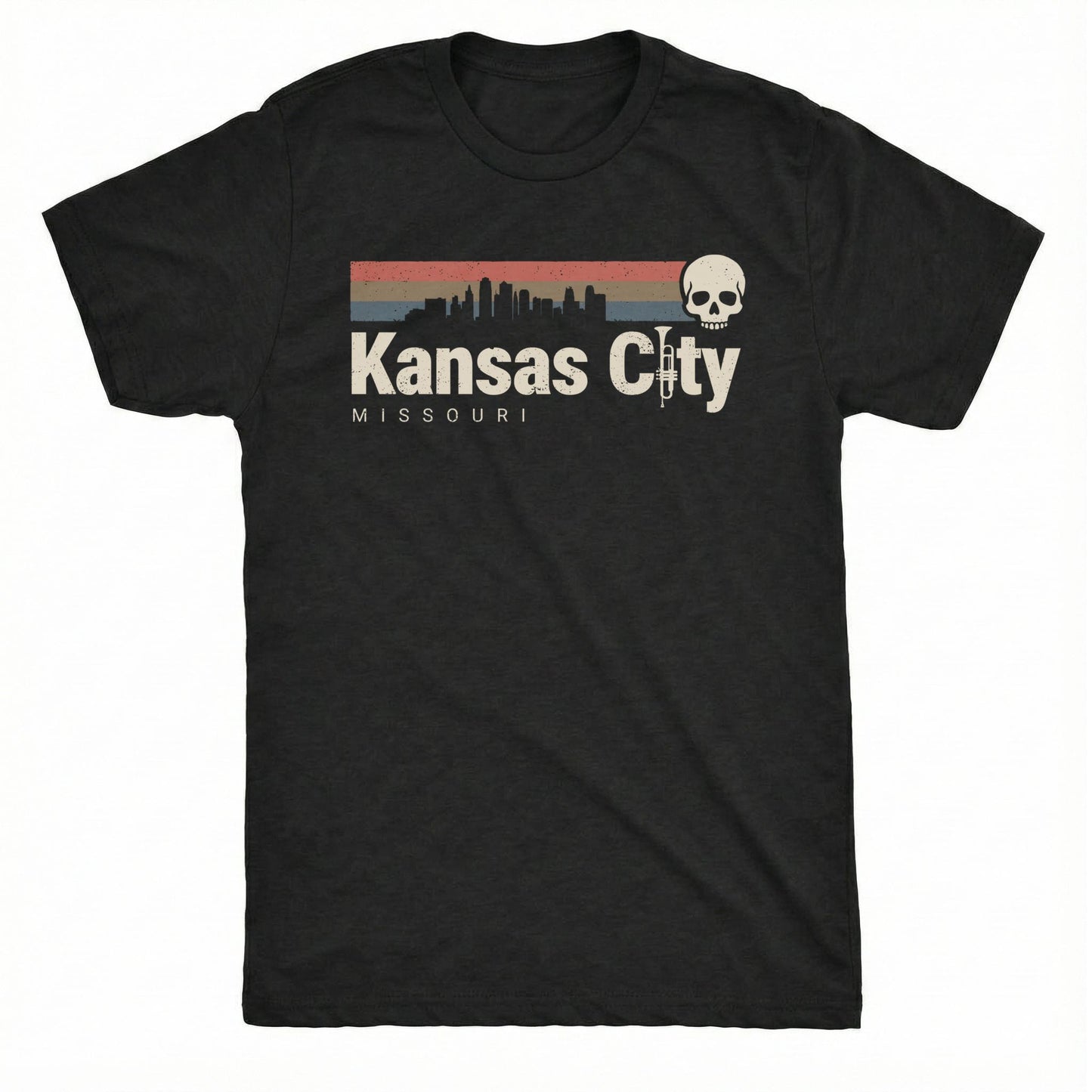 Retro KC Tee | Classic Tee Black