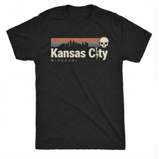 Retro KC Tee | Classic Tee Black