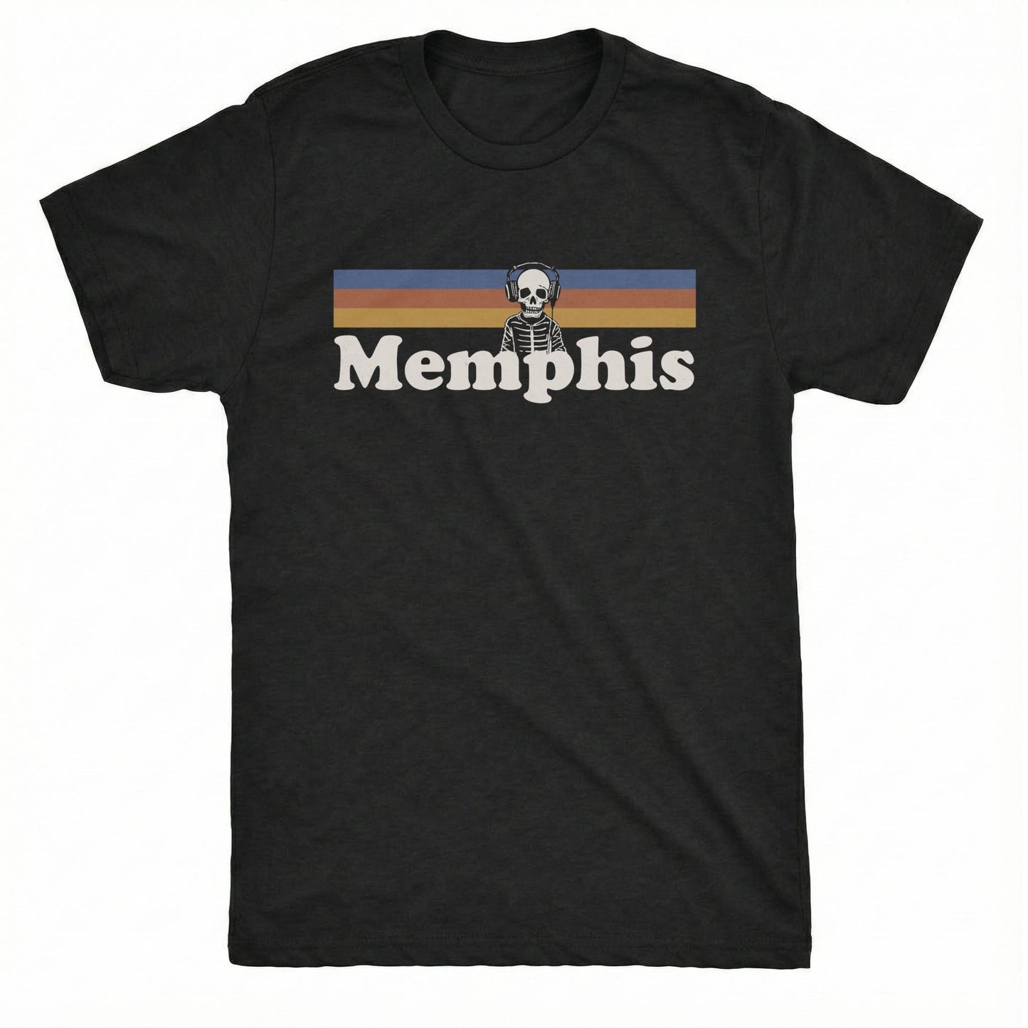 Retro Memphis Tee | Classic Tee Black