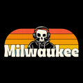 Retro Mil Tee Black Design