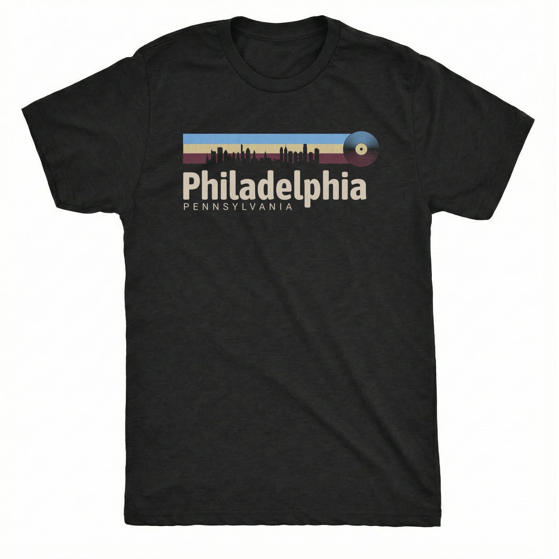 Retro Philly Tee | Classic Tee Black