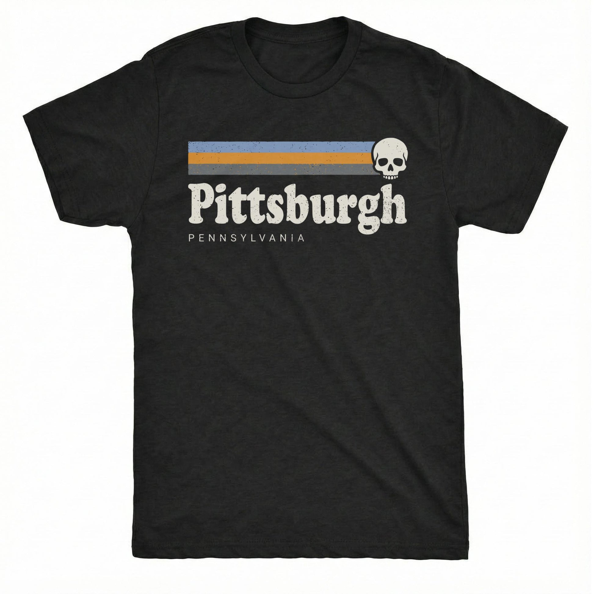 Retro Pittsburgh Tee | Classic Tee Black