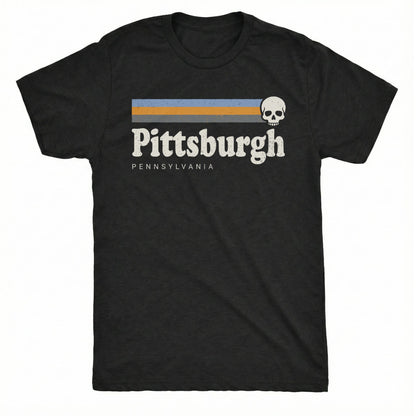 Retro Pittsburgh Tee | Classic Tee Black
