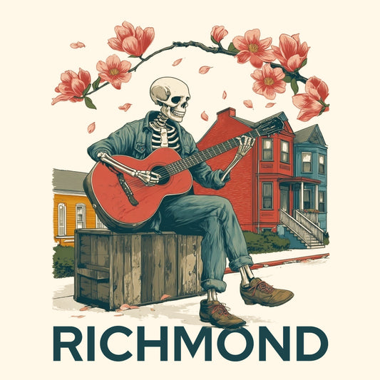 Richmond Busker T-Shirt Design