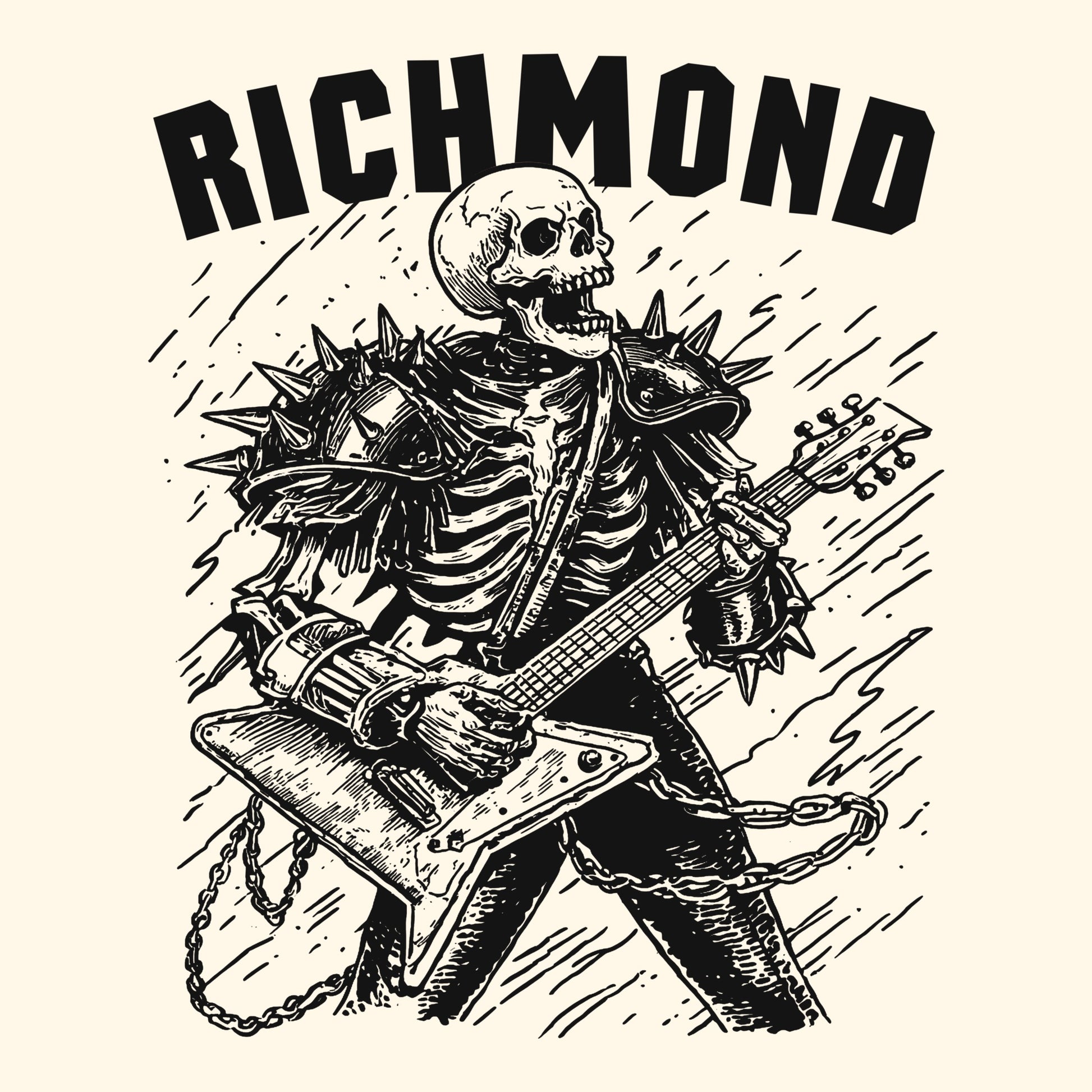 Richmond Metal T-Shirt Design