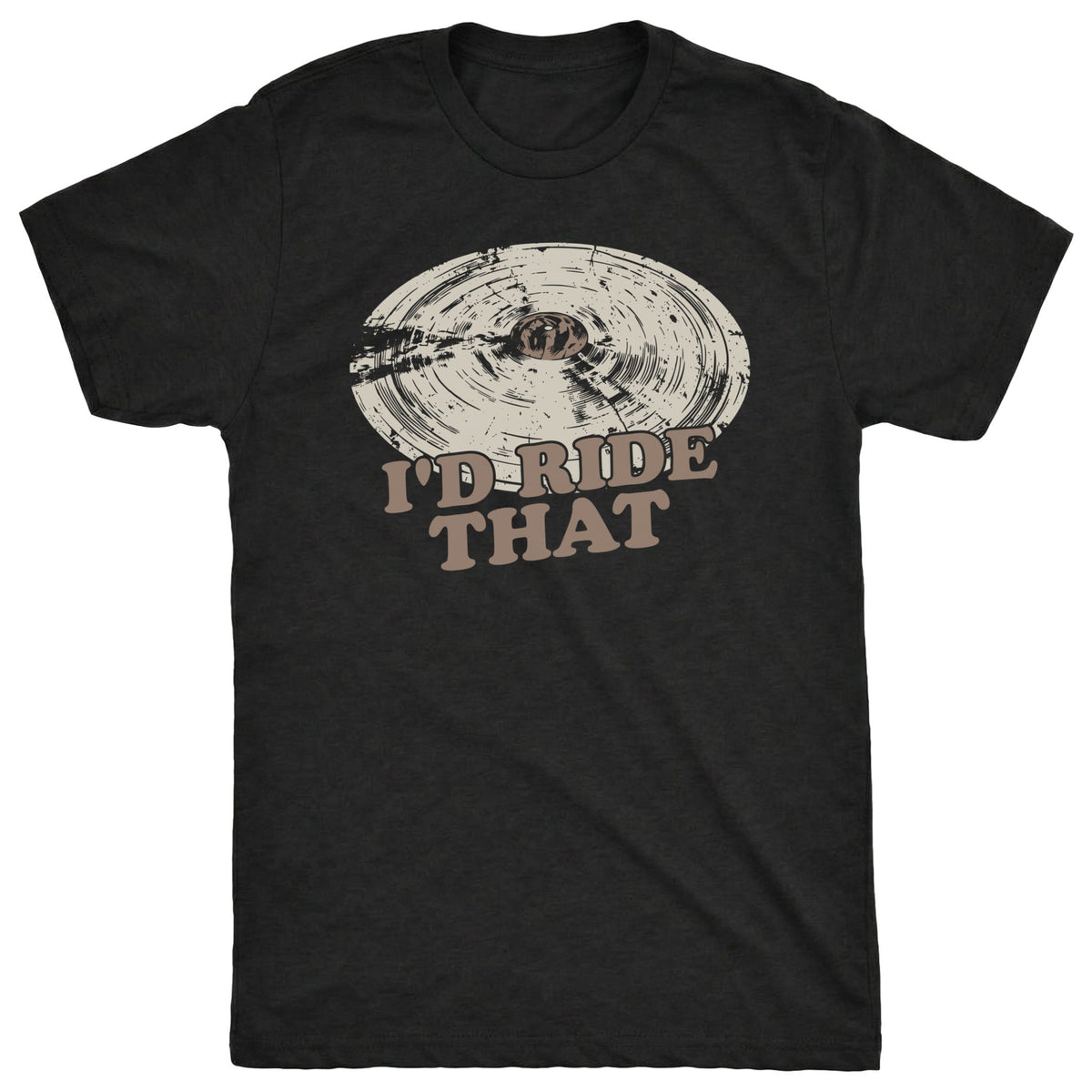Ride That Tee Black Mockup