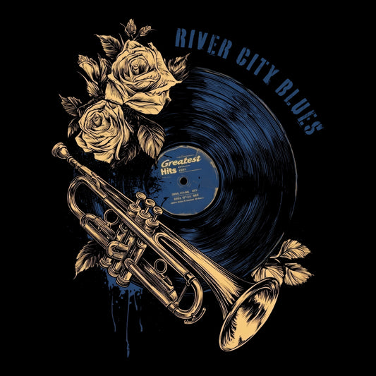 River City Blues T-Shirt Design