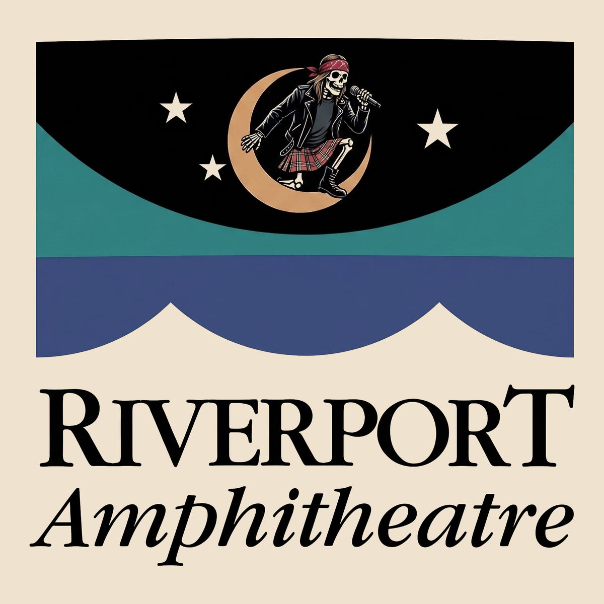 Riverport Tee Natural Design