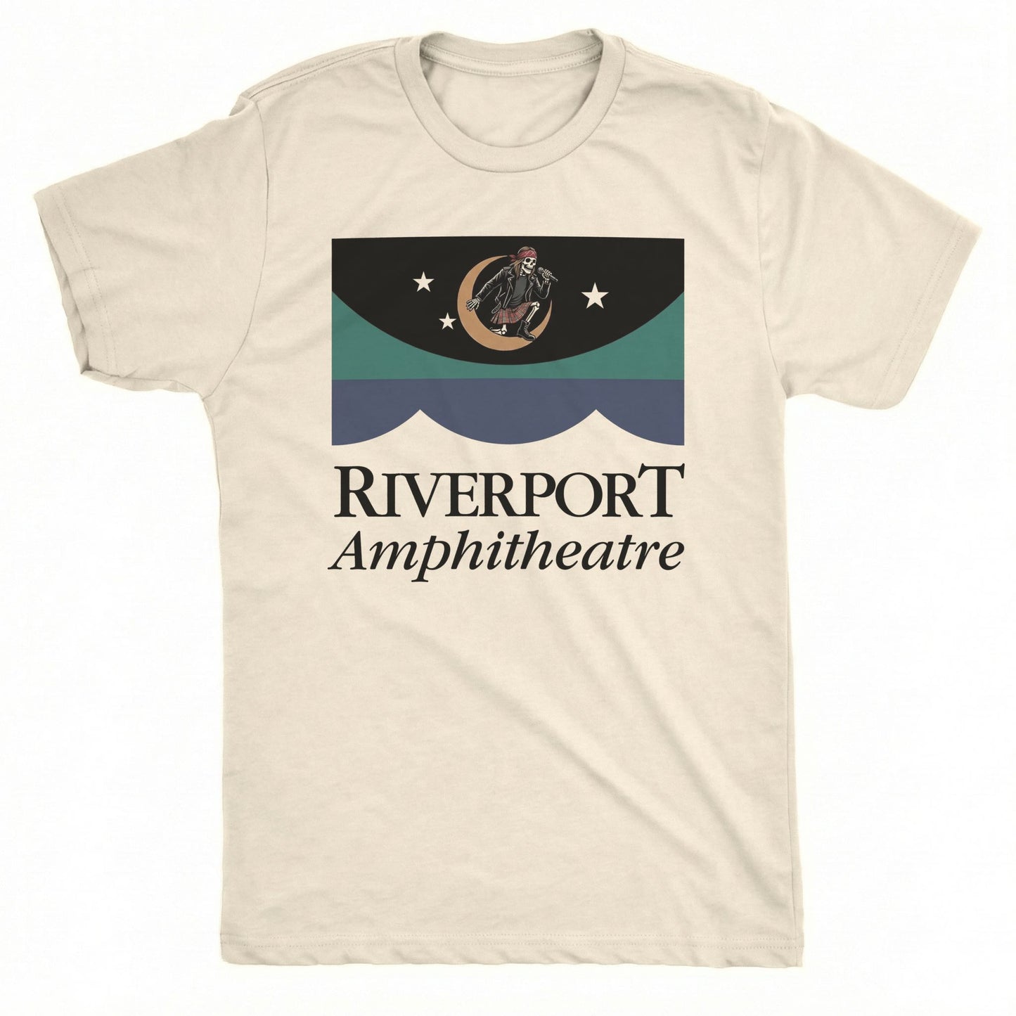 Riverport Tee Natural Mockup