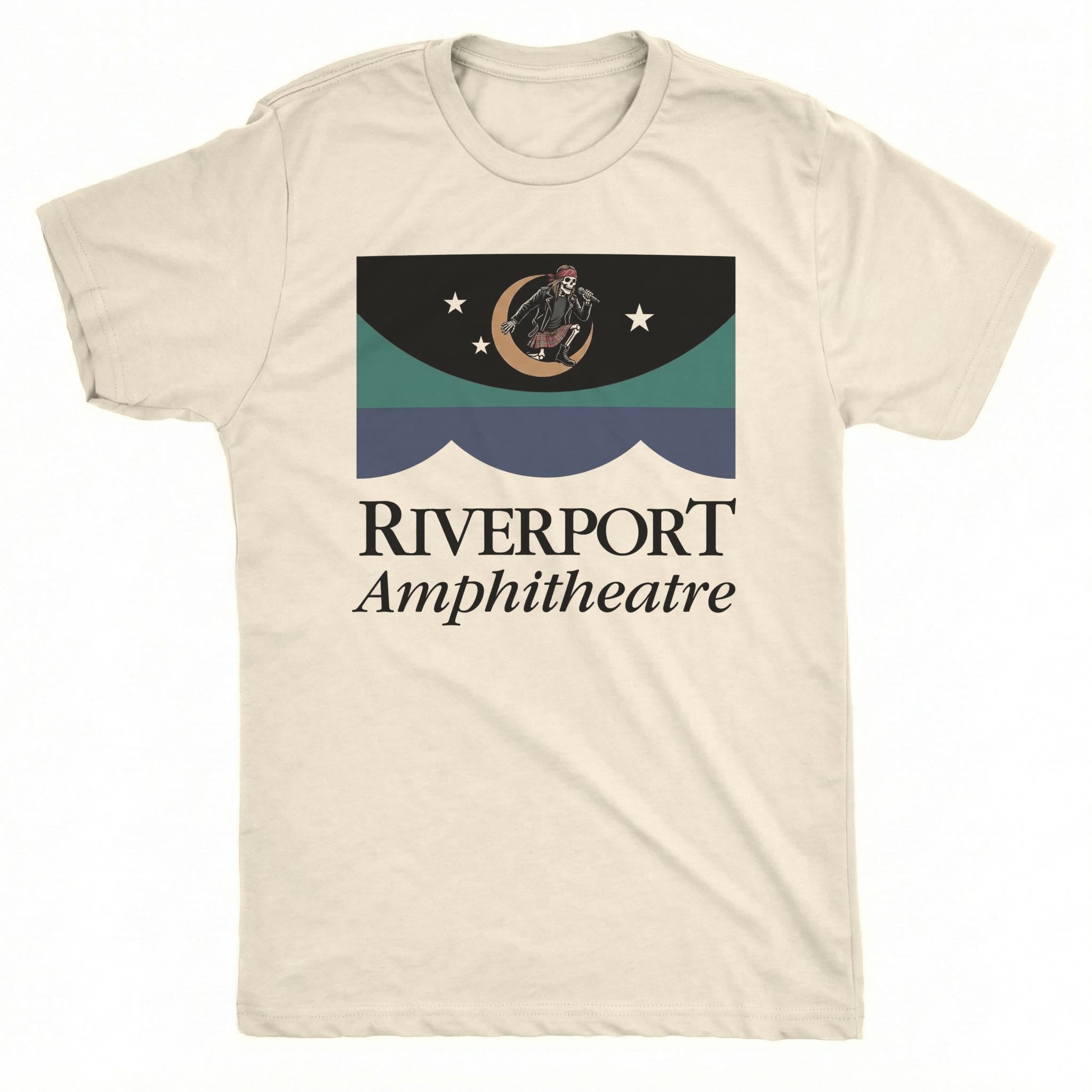 Riverport Tee Natural Mockup