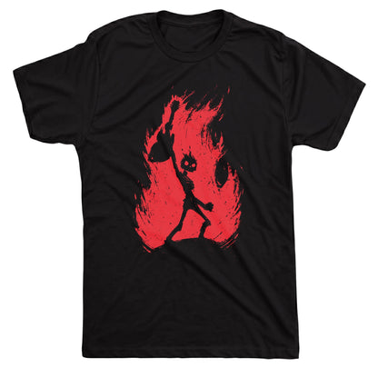Rock Salute Tee Black Mockup
