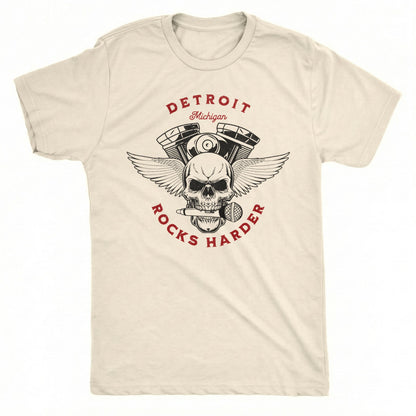 Rocks Harder Tee | Classic Tee Natural