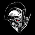 Roman Punk Tee Black Design