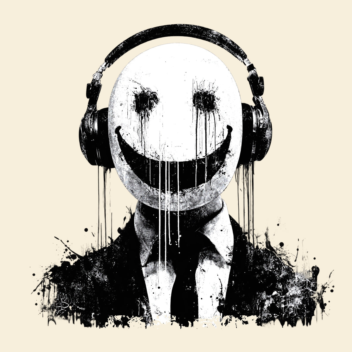 Rorschach Tee Natural Design