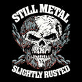 Rusted Metal Tee Black Design