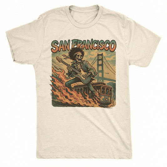 S.F. Tour T-Shirt | Classic Tee Natural