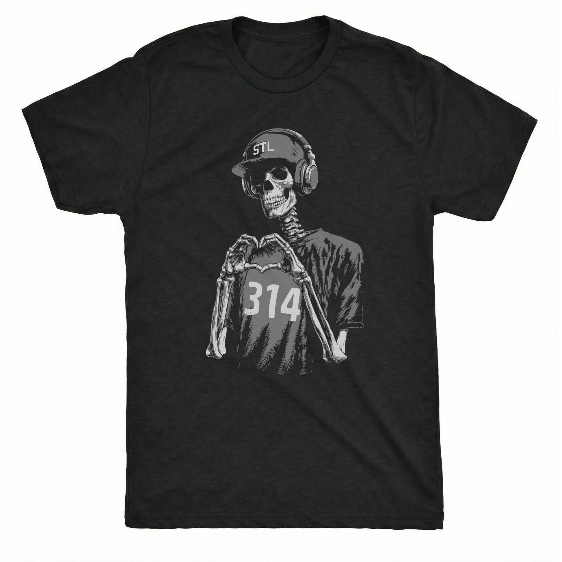 STL Heart Tee | Classic Tee black