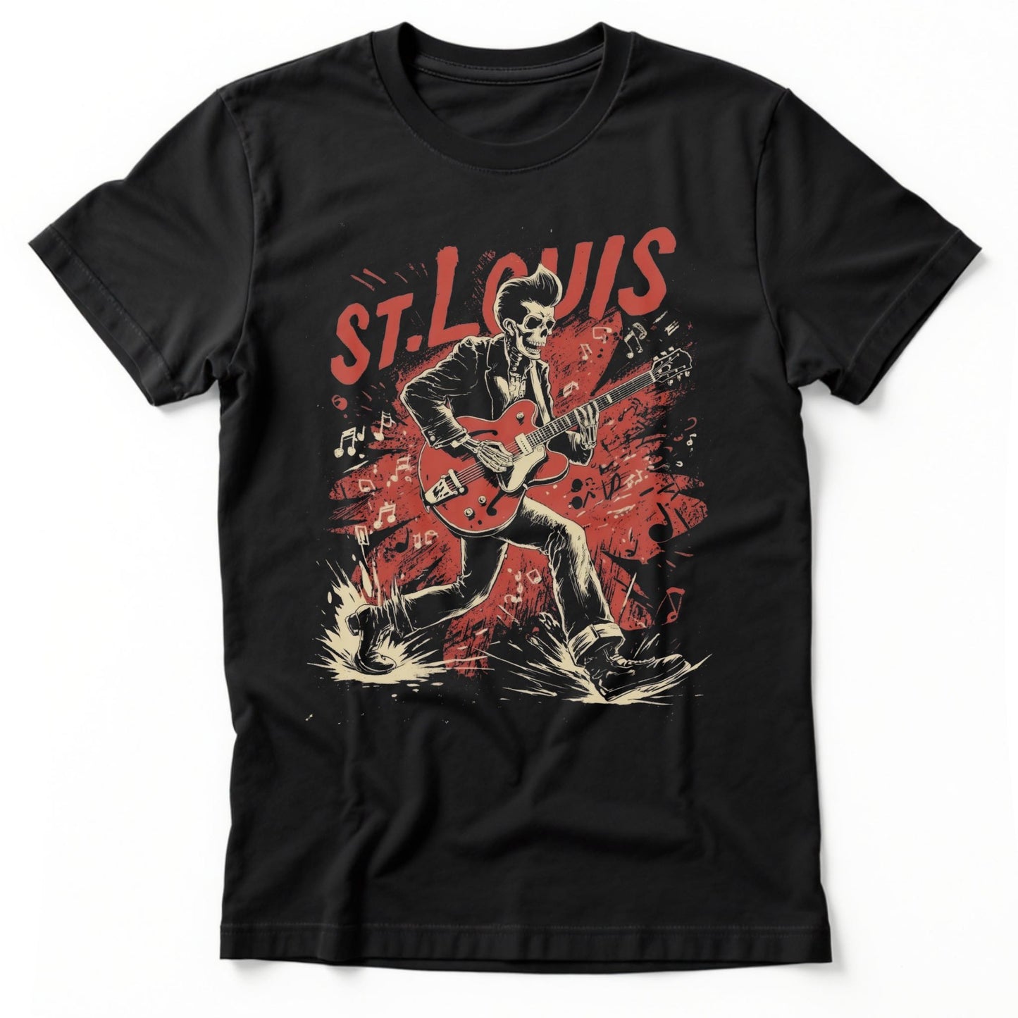 STL Rockability T-Shirt | Comfort Colors® 1717 Black