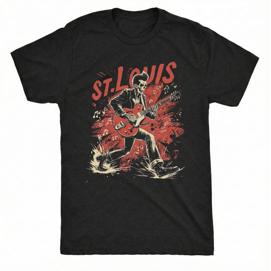 STL Rockability T-Shirt | Comfort Colors® 1717 Black