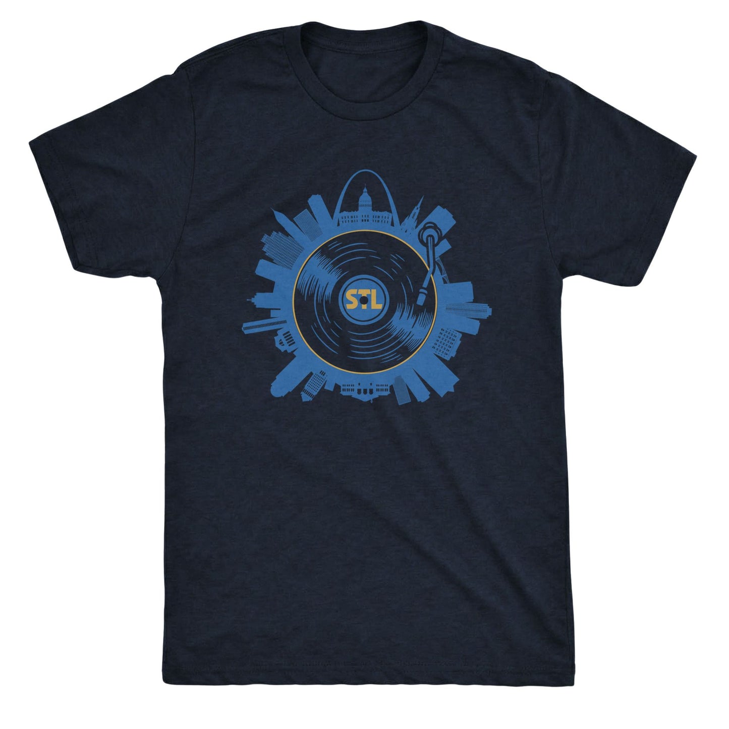 STL Spin Tee | Classic Tee navy