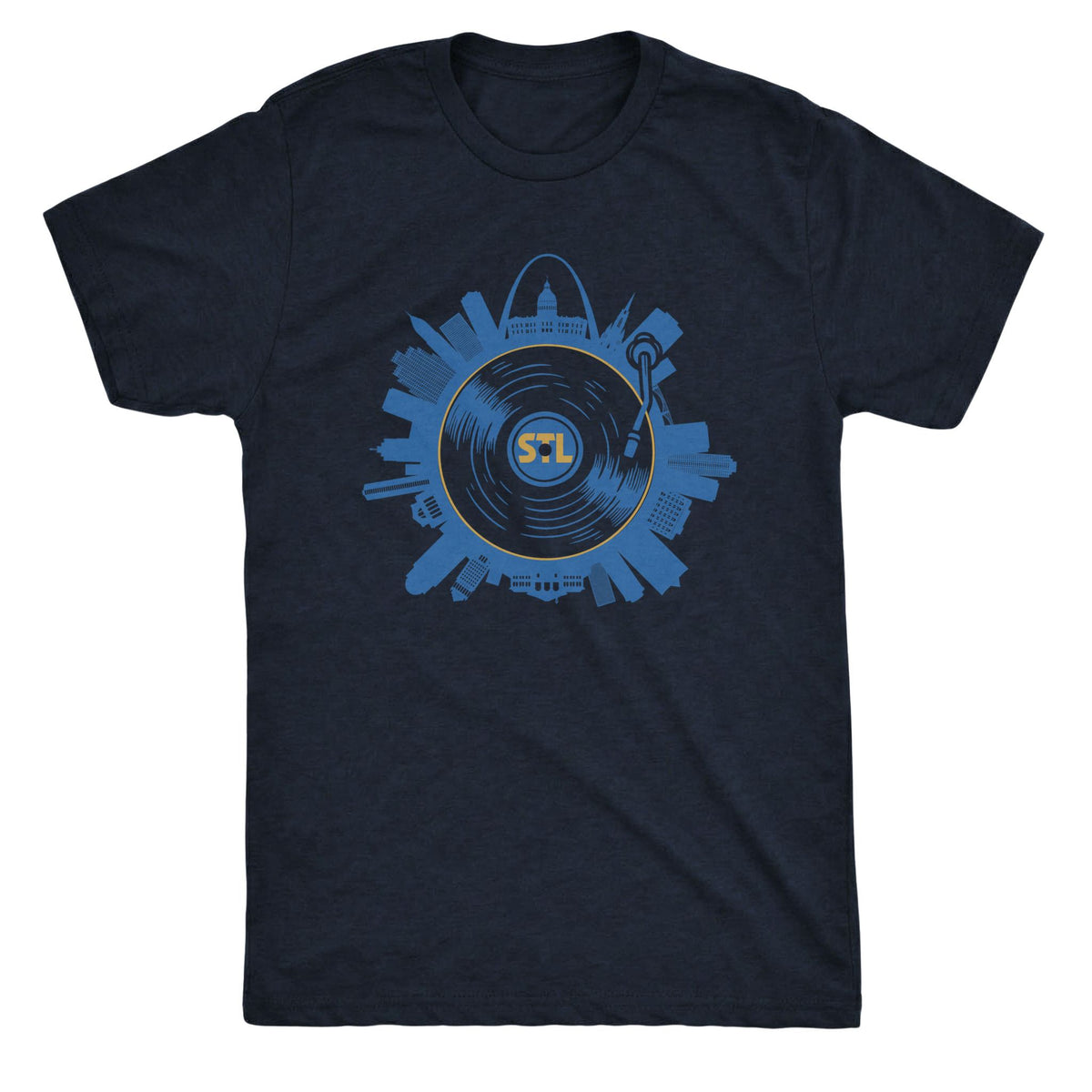 STL Spin Tee | Classic Tee navy