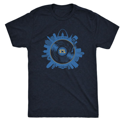 STL Spin Tee | Classic Tee navy