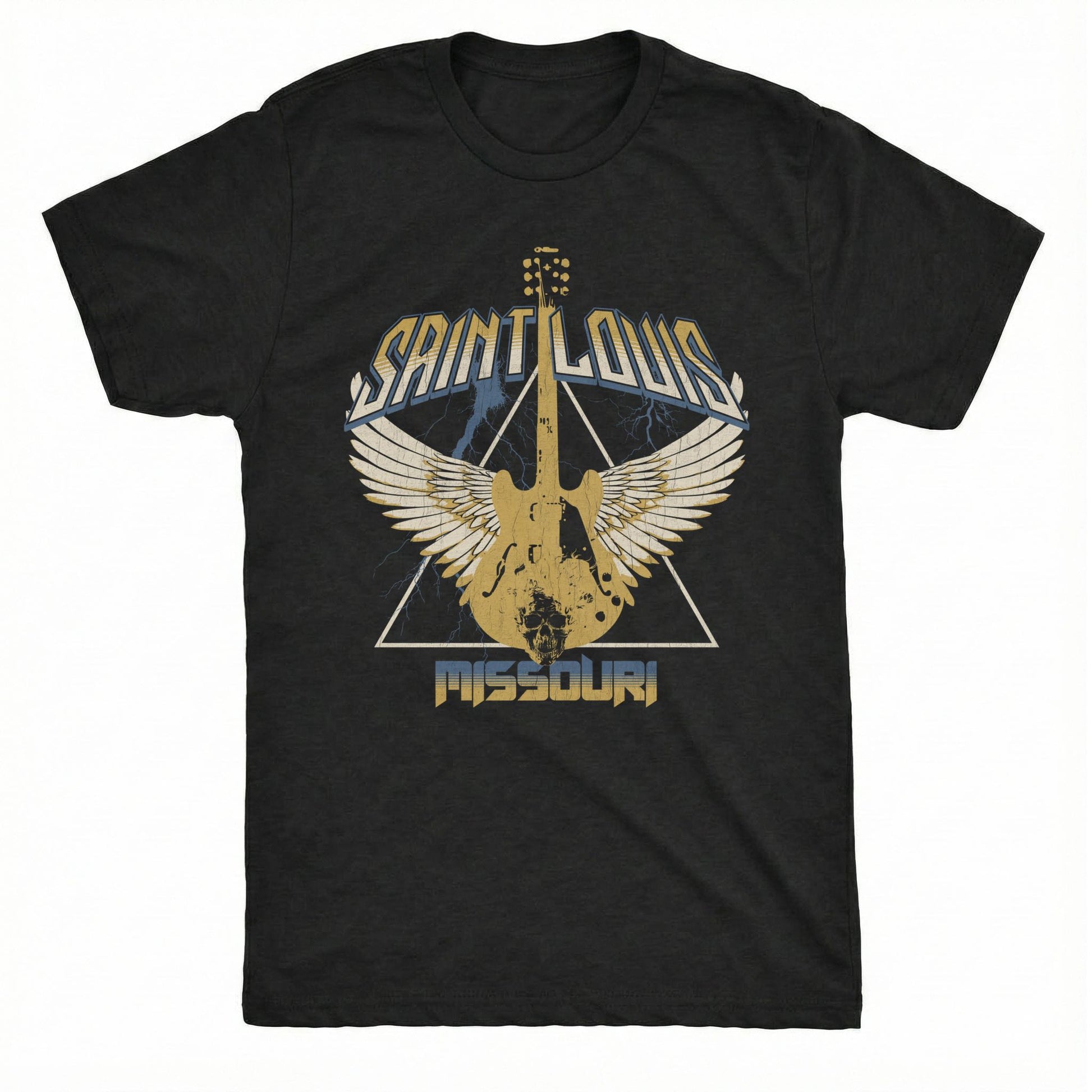 STL Wings Tee | Classic Tee Black