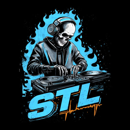 STL DJ T-Shirt Design