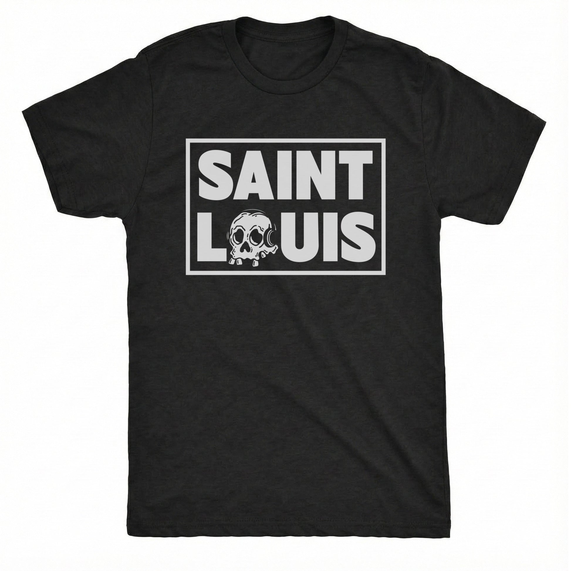 Sadly Stl Tee Black Mockup