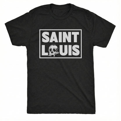 Sadly Stl Tee Black Mockup