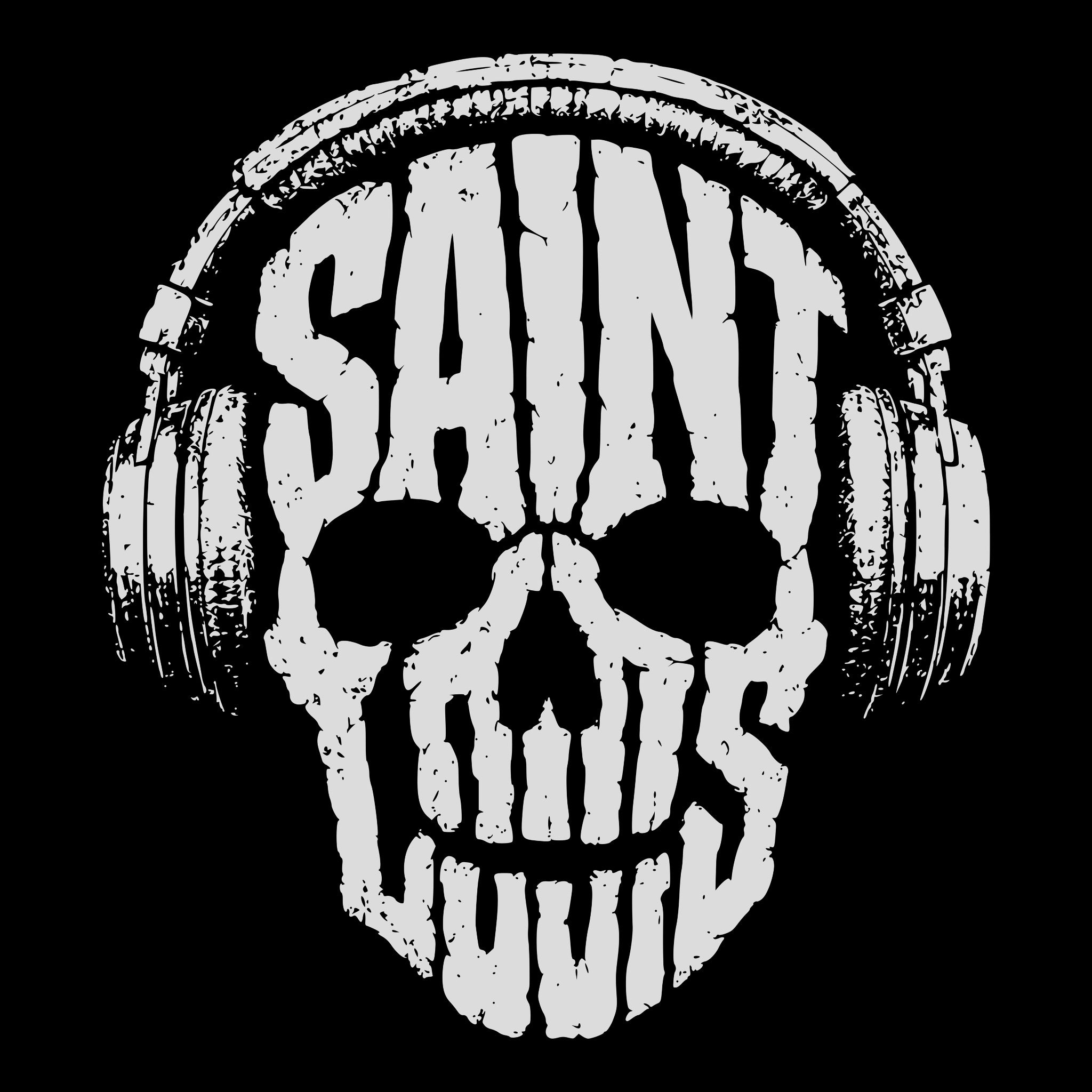 Saint Louis Skull Tee Black Design